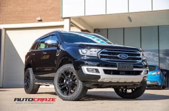 FORD TITANIUM  BROOKLYN BLACK MACHINED WITH DARK TINT